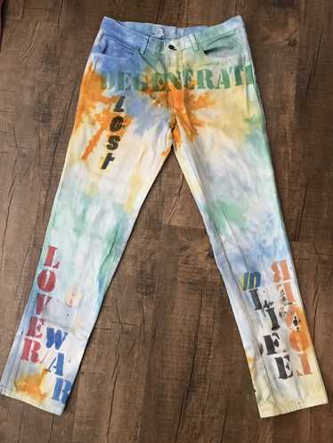 Calvin Klein Sohn.WIP ‘DEGENERATE’ Dyed Denim