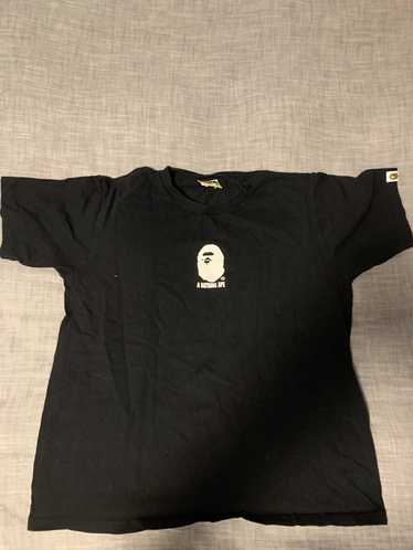 Bape Bape- Black and white, mini ape tee