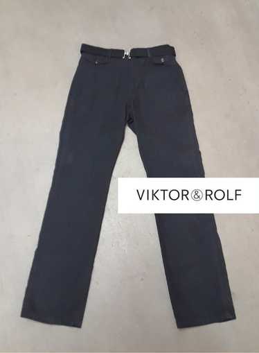 Viktor & Rolf Victor&Rolf Belted Black Pants in pr