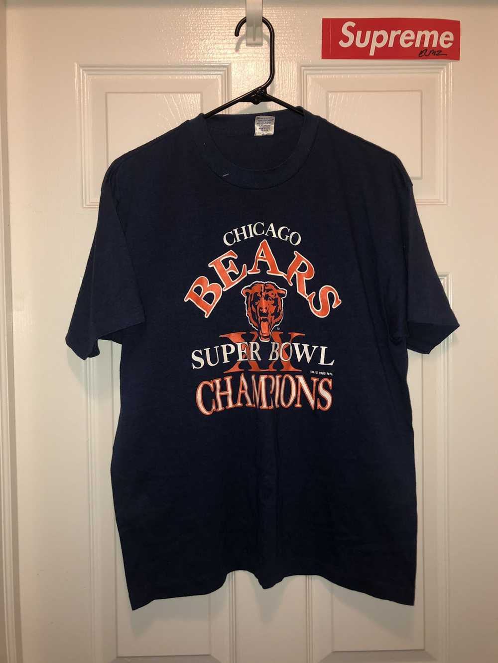 Vintage Vintage 1985 Chicago Bears Super Bowl Cha… - image 1