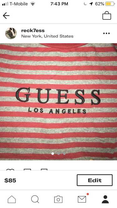 Guess Guess striped red and grey