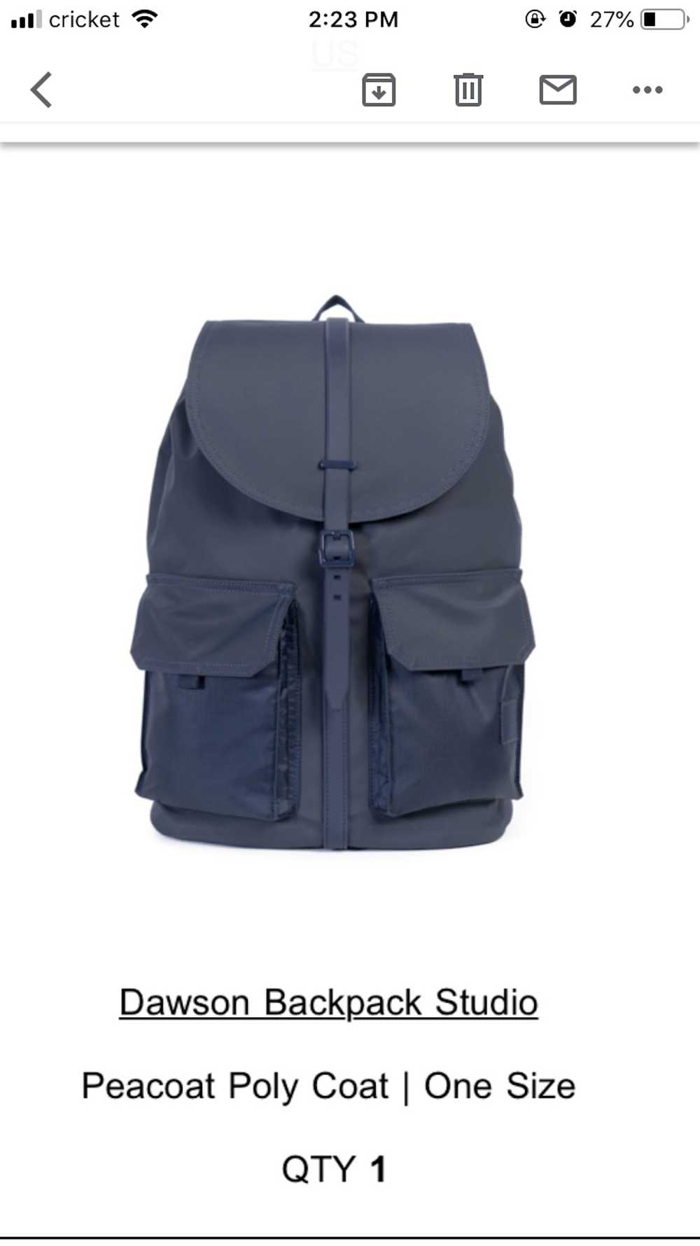 Herschel Supply Co. Herschel Dawson Backpack Stud… - image 1