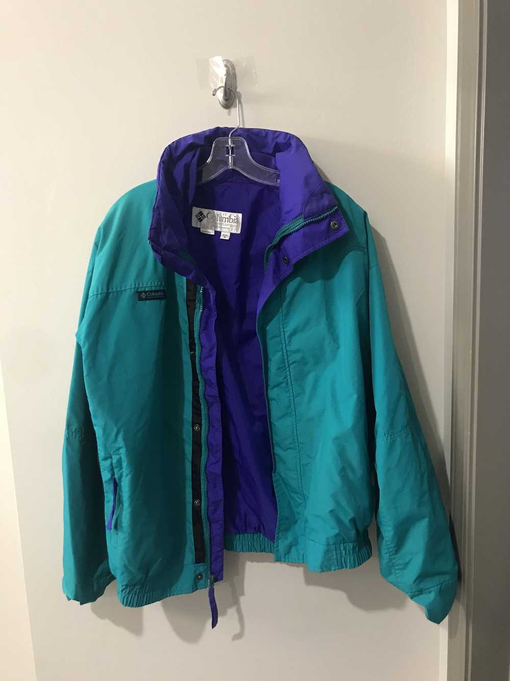 Columbia Vtg Reversible Columbia Bugaboo Jacket-M - image 1