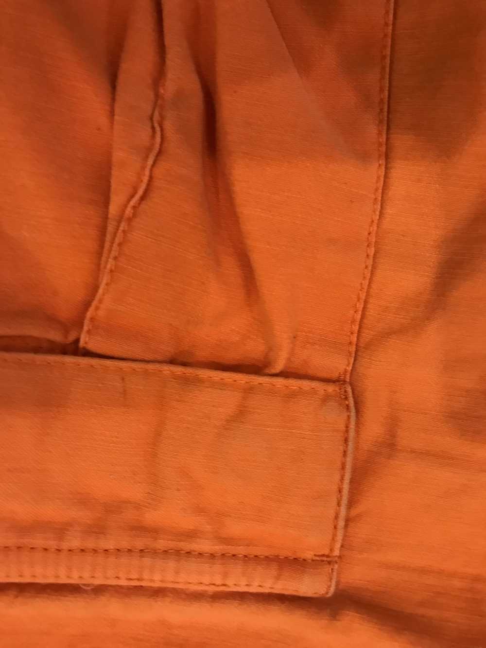Supreme supreme orange heavy duty work shorts - image 2