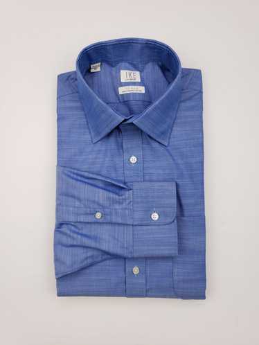 Ike Behar Ike By Ike Behar Blue Dress Shirt 16.5 3
