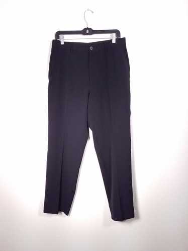 Dries Van Noten Black Pleated Dress Pants - image 1