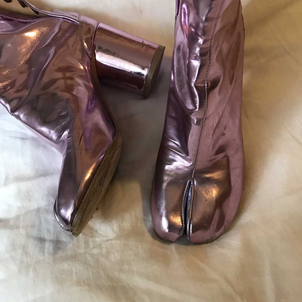 Maison Margiela Laminated Tabi boots - image 4