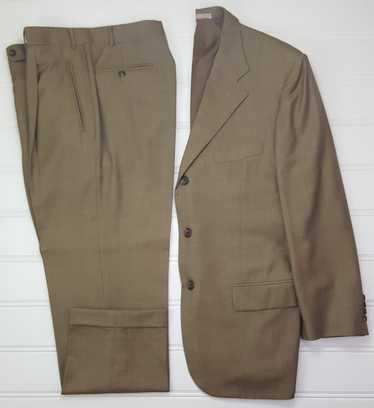 Corneliani Corneliani Suit 42R Beige 3 Button Supe