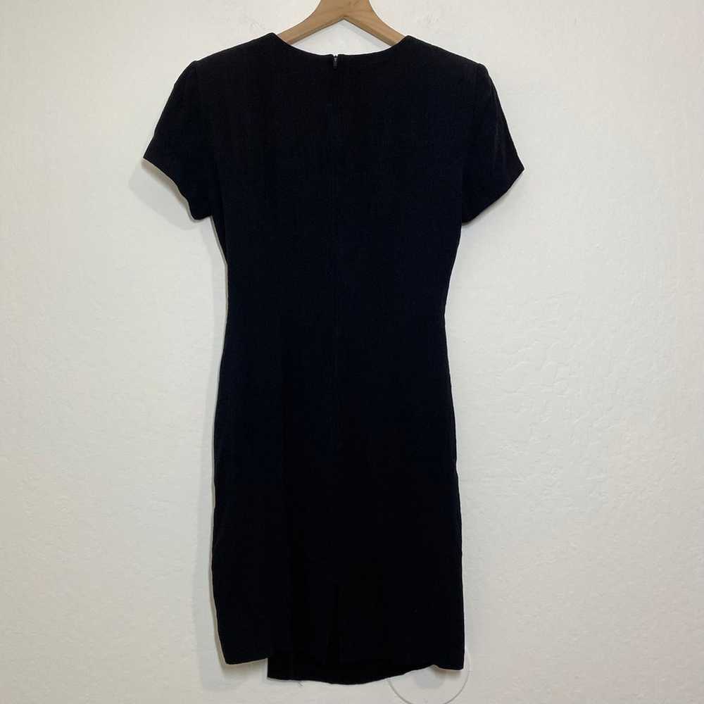 Scarlett Women’s 6 Vintage Black Midi Dress Cockt… - image 6