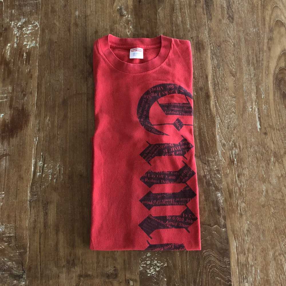 Supreme 2002 Hard Times Tee - image 1