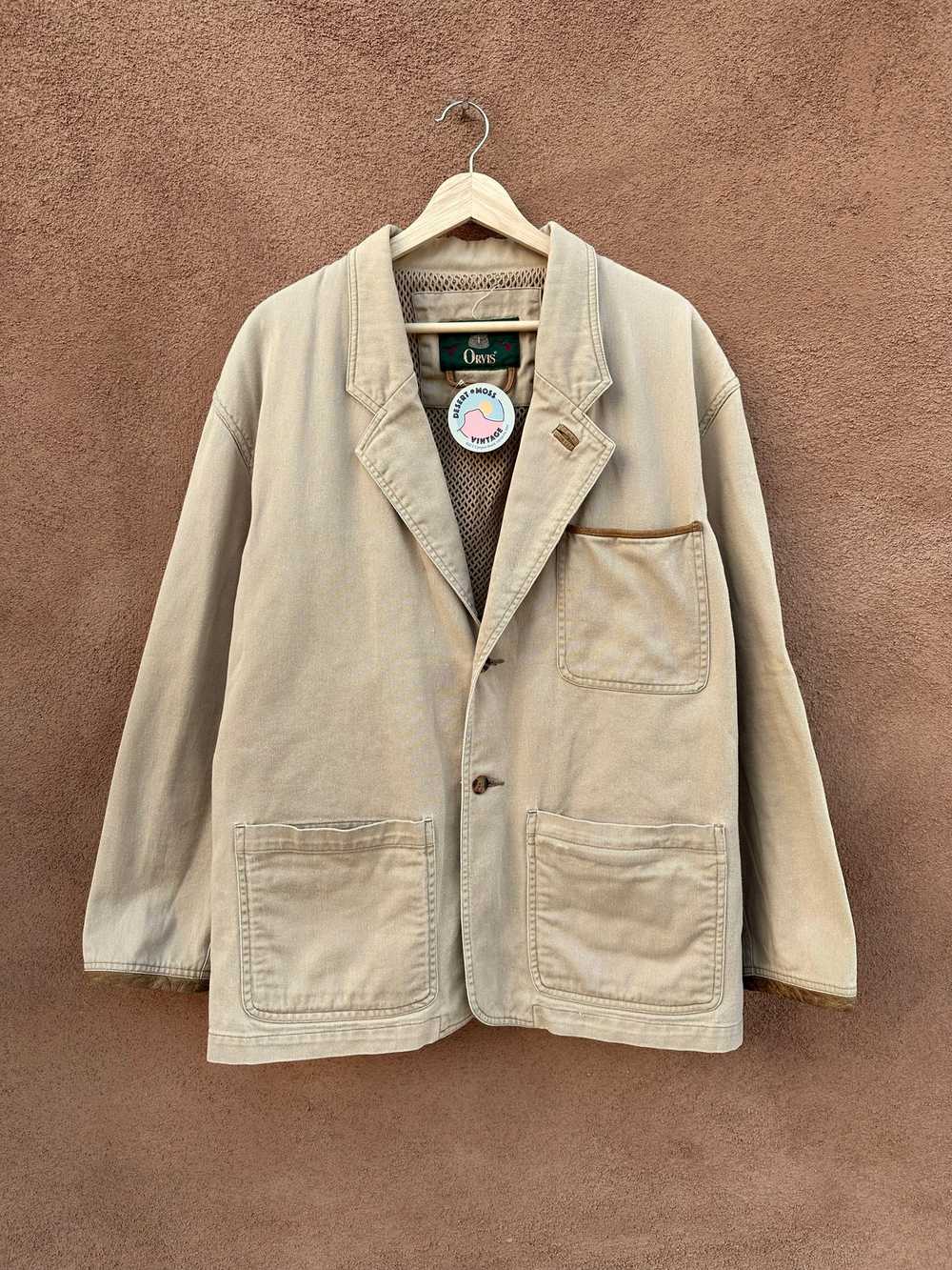 Orvis Hunting Blazer with Leather Trim/Elbow Patc… - image 1