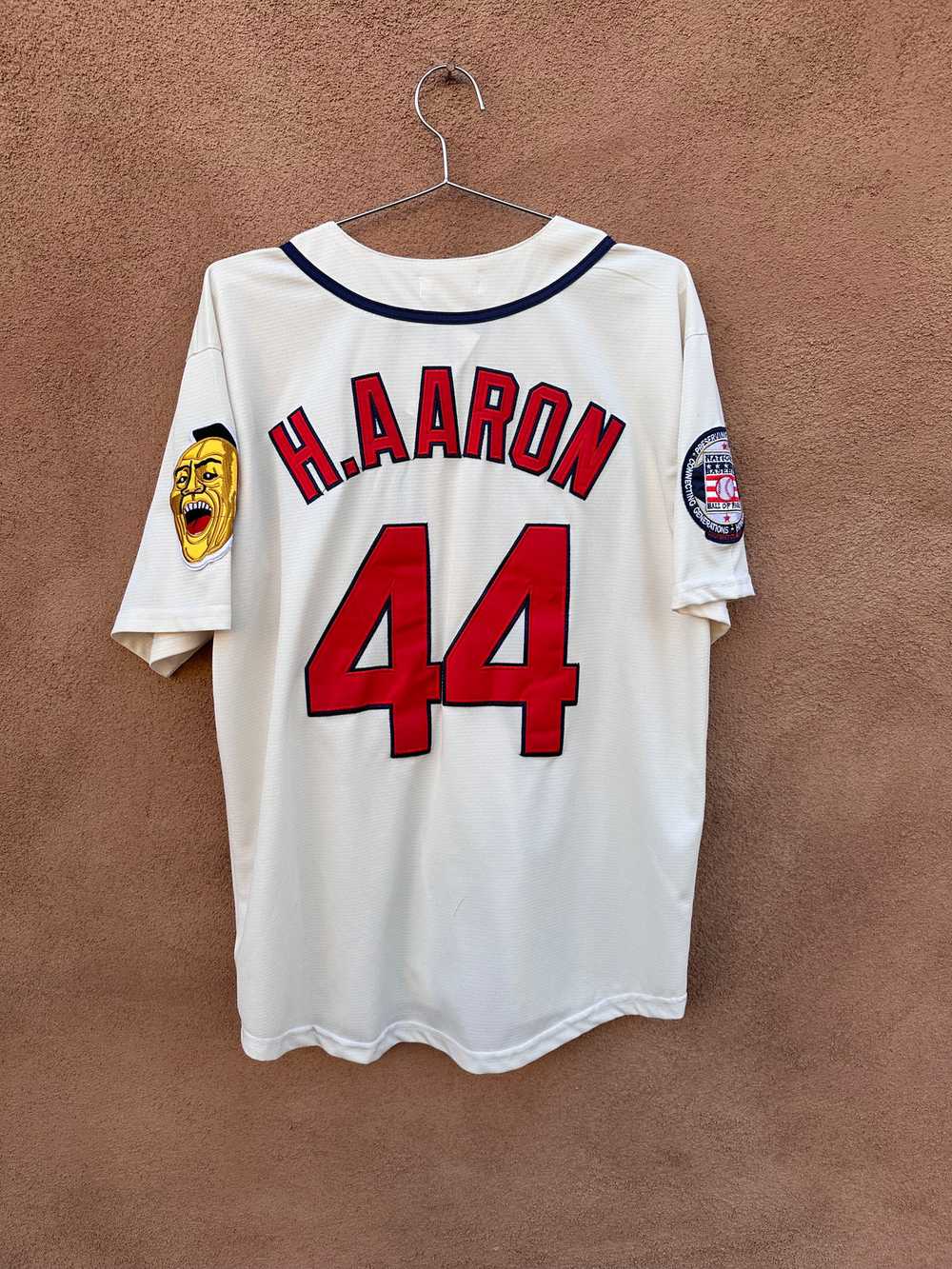 Mitchell & Ness Hank Aaron Atlanta Braves Jersey - image 2