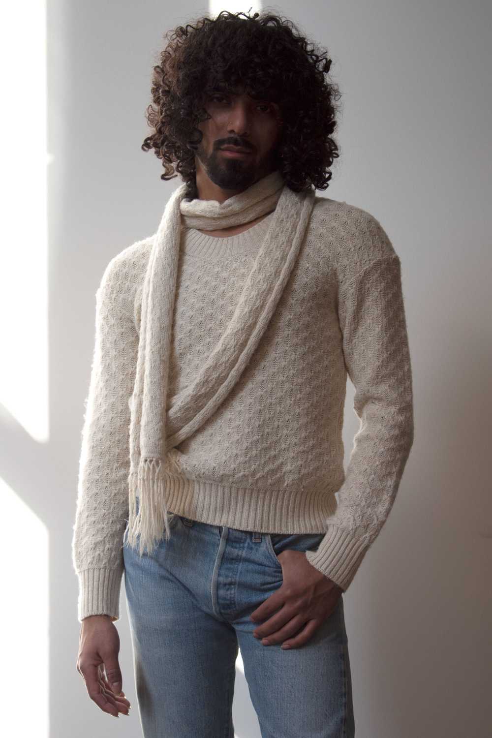 Chanel Scarf Sweater - image 1