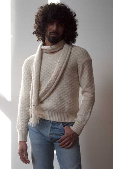 Chanel Scarf Sweater - image 1