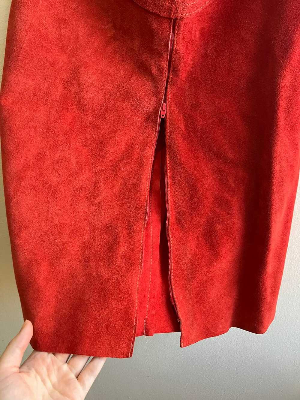 Western Suede Skirt (11) | Used, Secondhand, Rese… - image 4