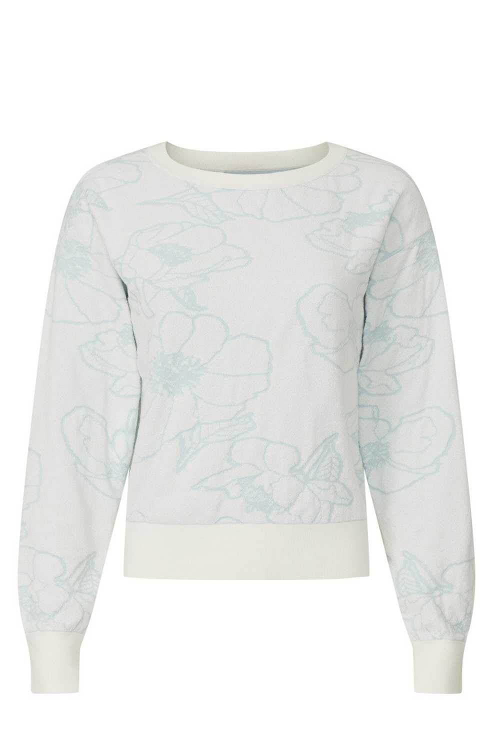 Club Monaco Floral Jacquard Sweater - image 5