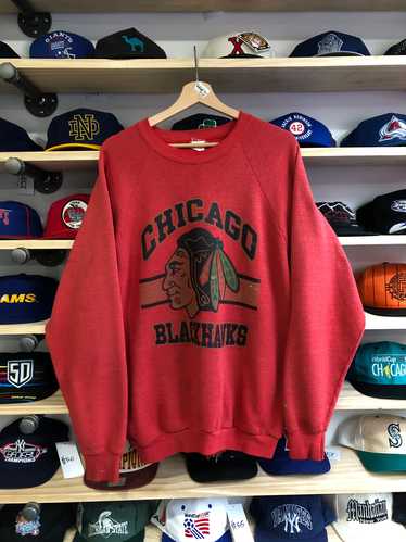 Vintage Chicago Blackhawks Crewneck Size L/XL - image 1