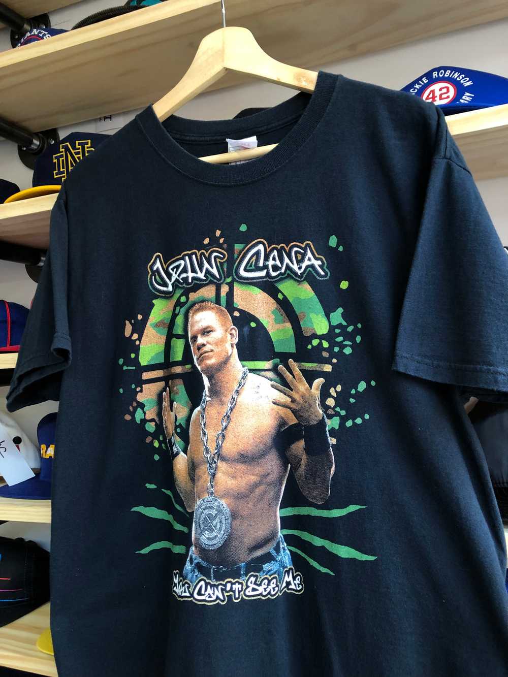 Vintage John Cena Boot Style Tee Size Large - image 3