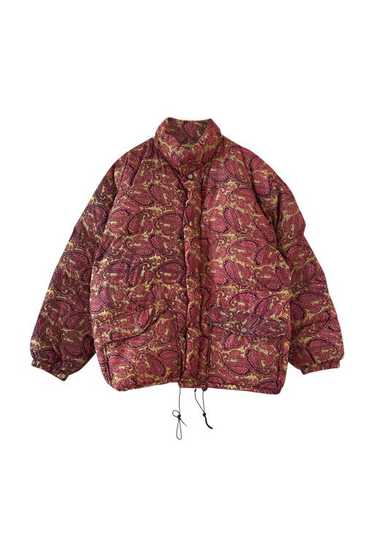 90's down jacket - Paisley 90s down jacket, quilte