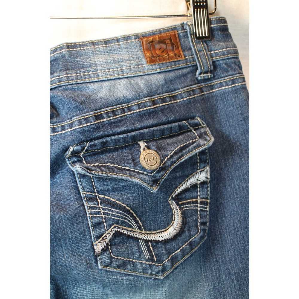 Vintage Y2K LEI Sophia Hipster Flare Jeans size 11 - image 8