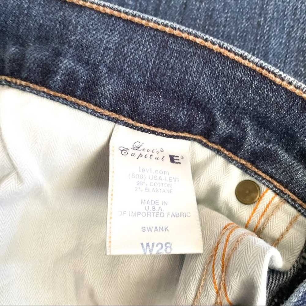 Vintage Levi's Capital E jeans bootcut low rise '… - image 6