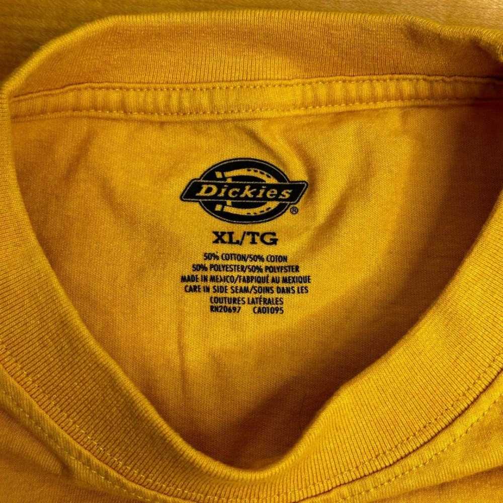 Dickies Mustard Yellow XL T-Shirt - image 4
