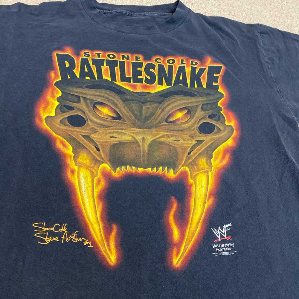 Vintage WWF Stone Cold Steve Austin Rattlesnake S… - image 5