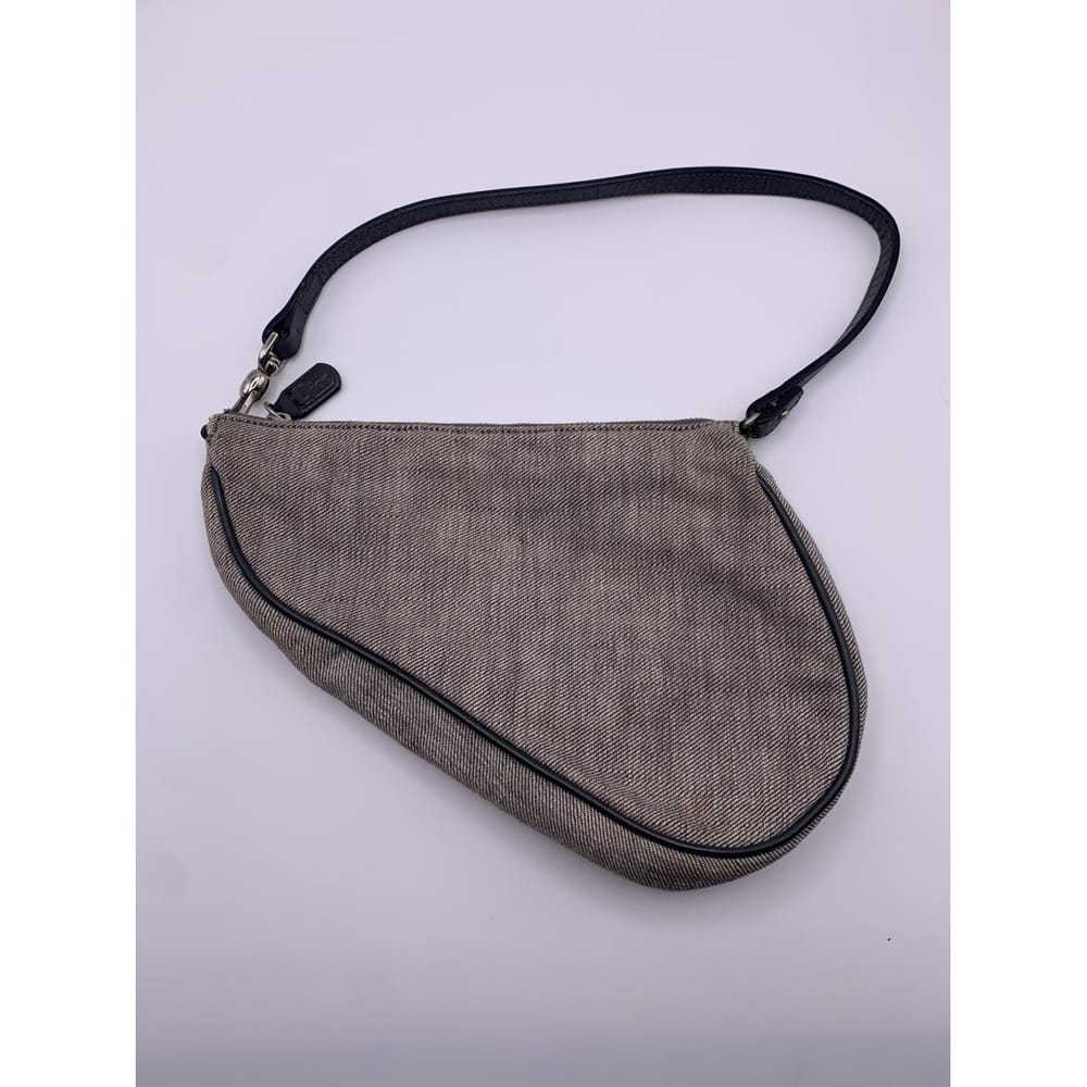 Dior Saddle Vintage cloth handbag - image 2