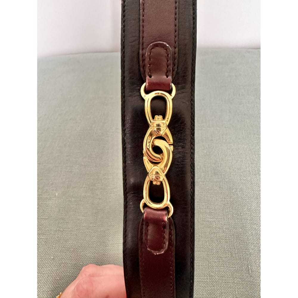 Celine Triomphe leather belt - image 4