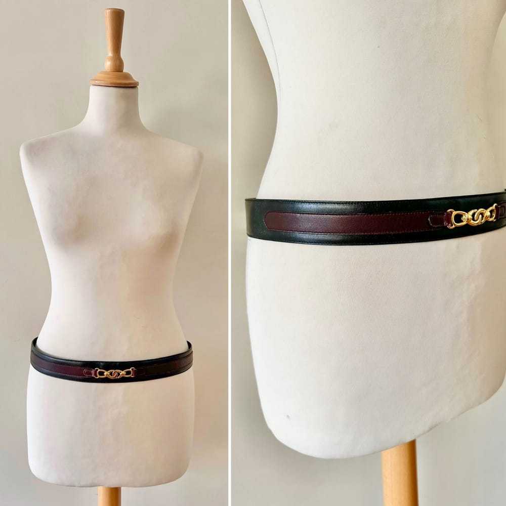 Celine Triomphe leather belt - image 7