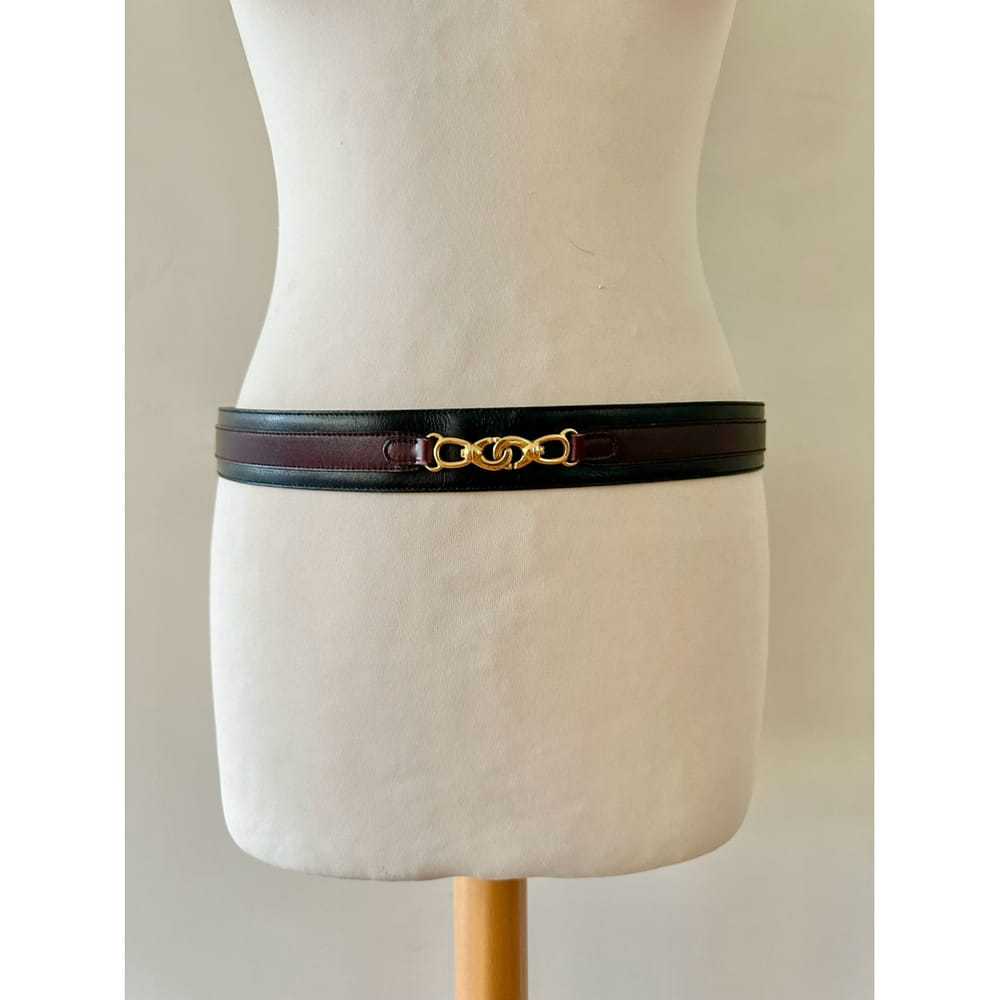 Celine Triomphe leather belt - image 9