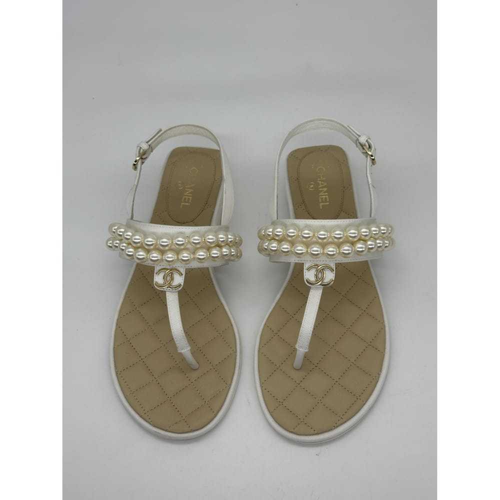 Chanel Cloth sandal - image 11