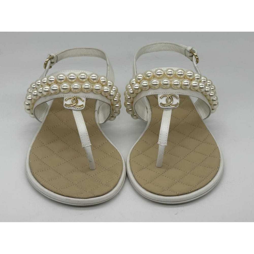 Chanel Cloth sandal - image 3