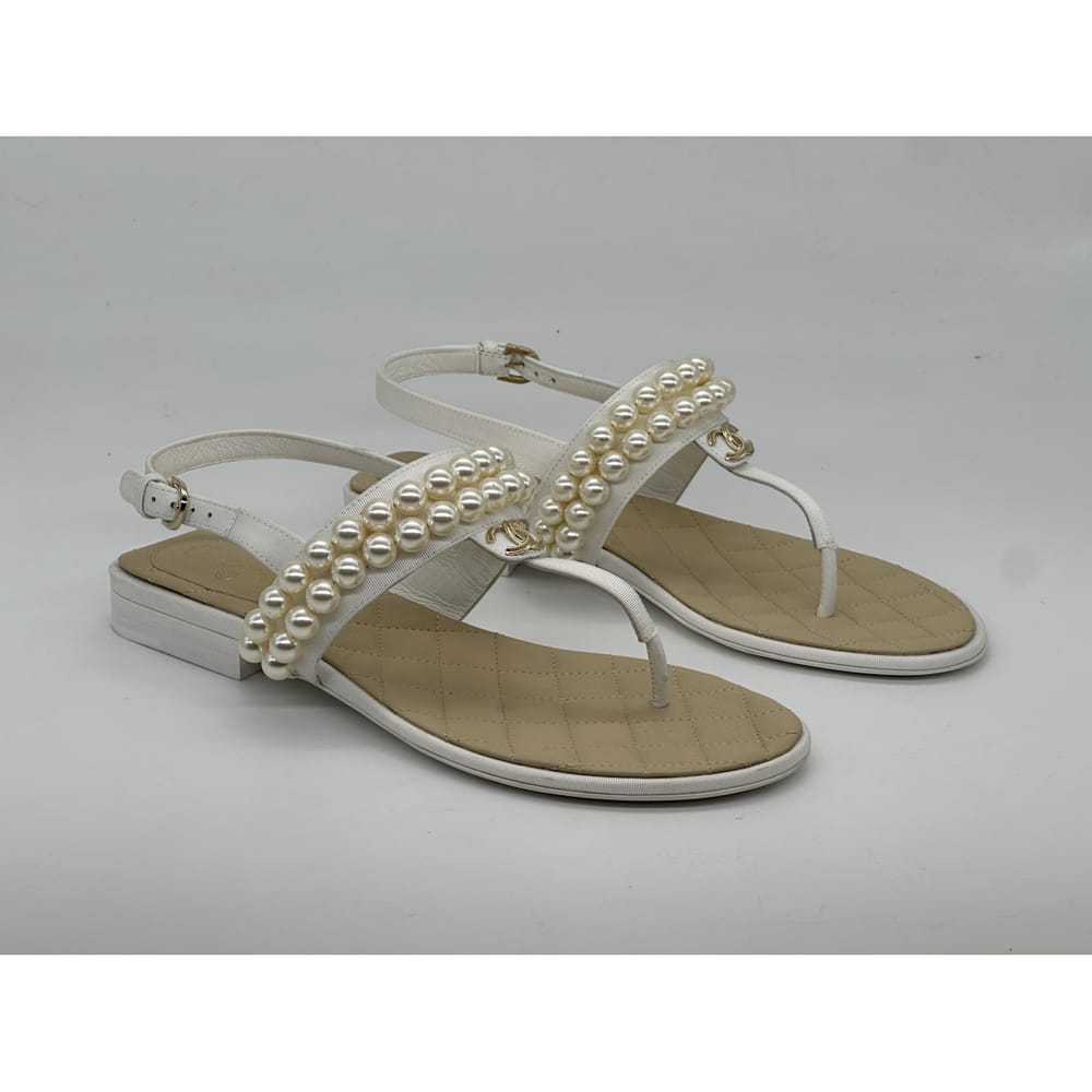 Chanel Cloth sandal - image 6