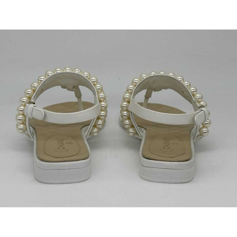 Chanel Cloth sandal - image 7