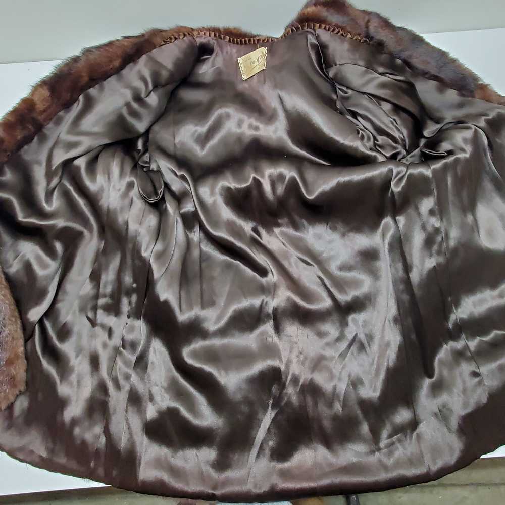 Vintage Valco Mink Fur Coat - image 3