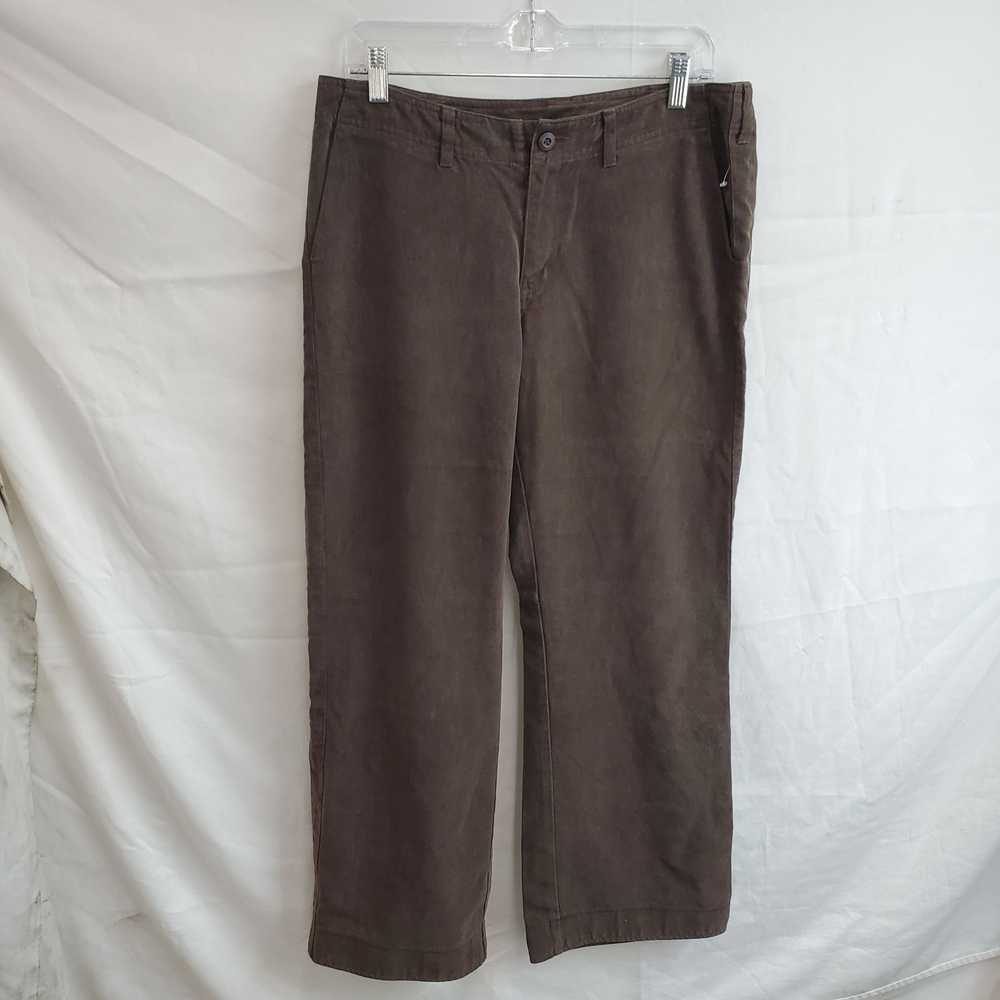 Patagonia Hemp Blend Brown Pants Women's Size 10 - image 1