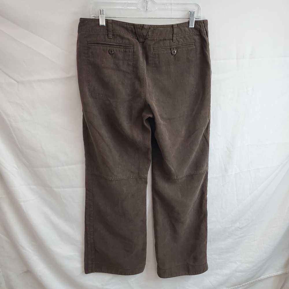Patagonia Hemp Blend Brown Pants Women's Size 10 - image 2