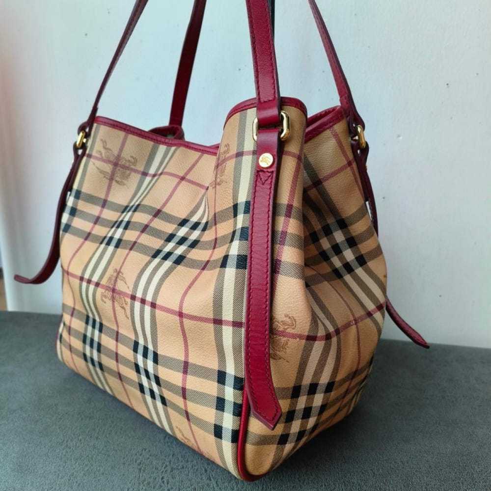 Burberry Canterbury cloth handbag - image 3