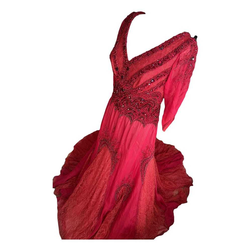 Elizabeth Cole Silk maxi dress - image 1