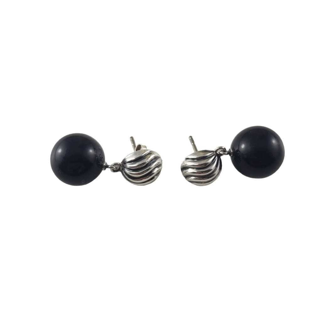 David Yurman Silver earrings - image 3