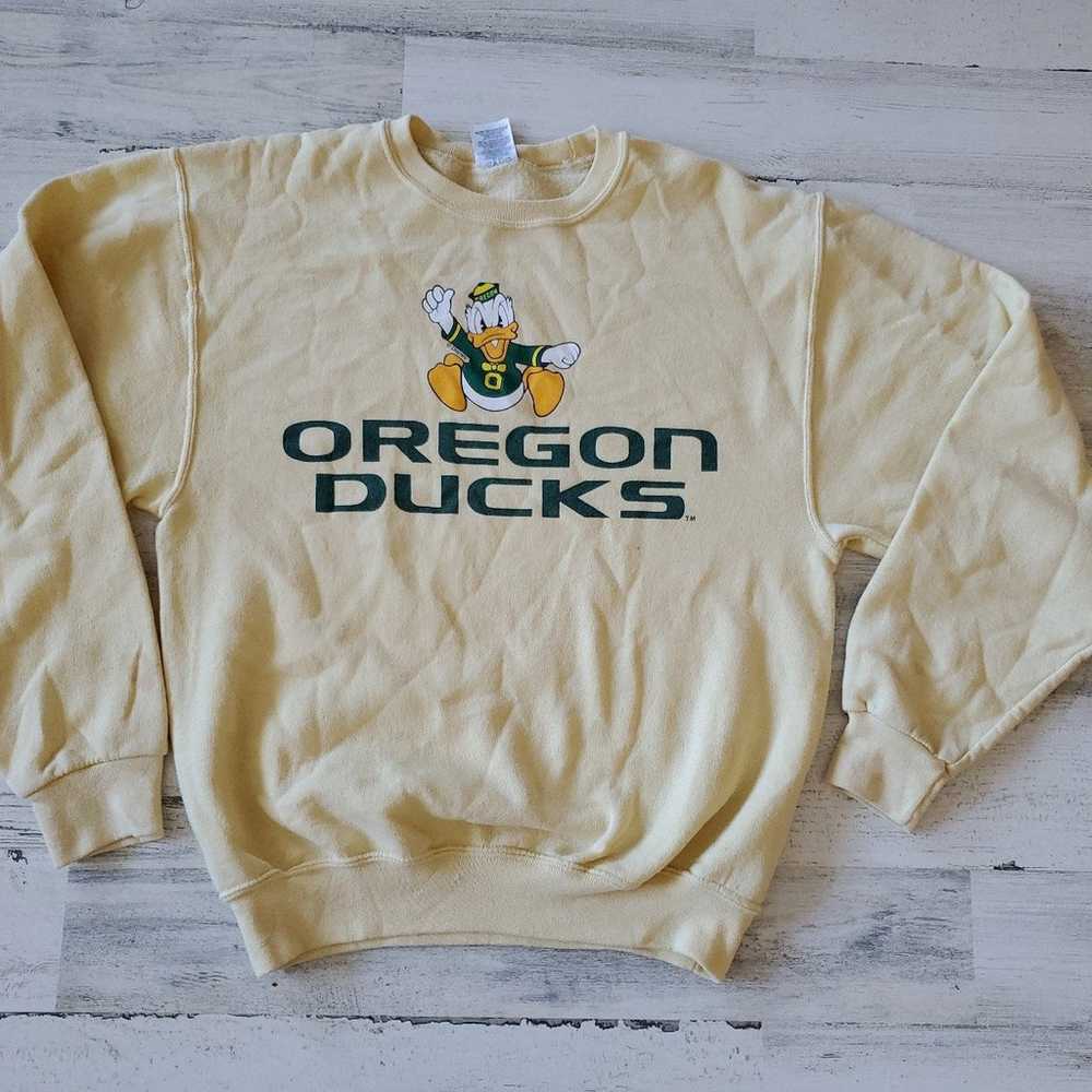 Vintage Oregon Ducks Sweatshirt Size Small - image 1