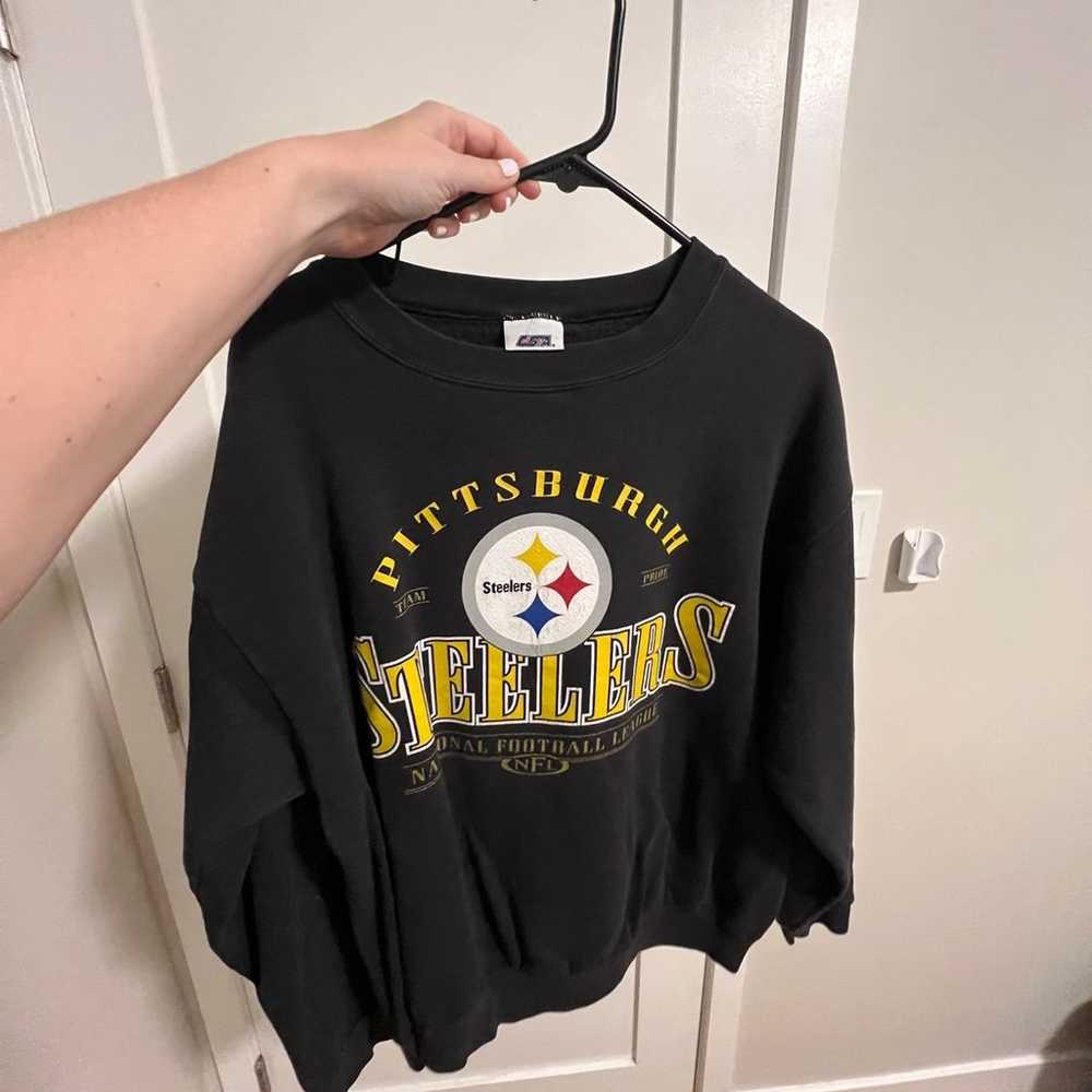 Vintage Steelers sweatshirt - image 2