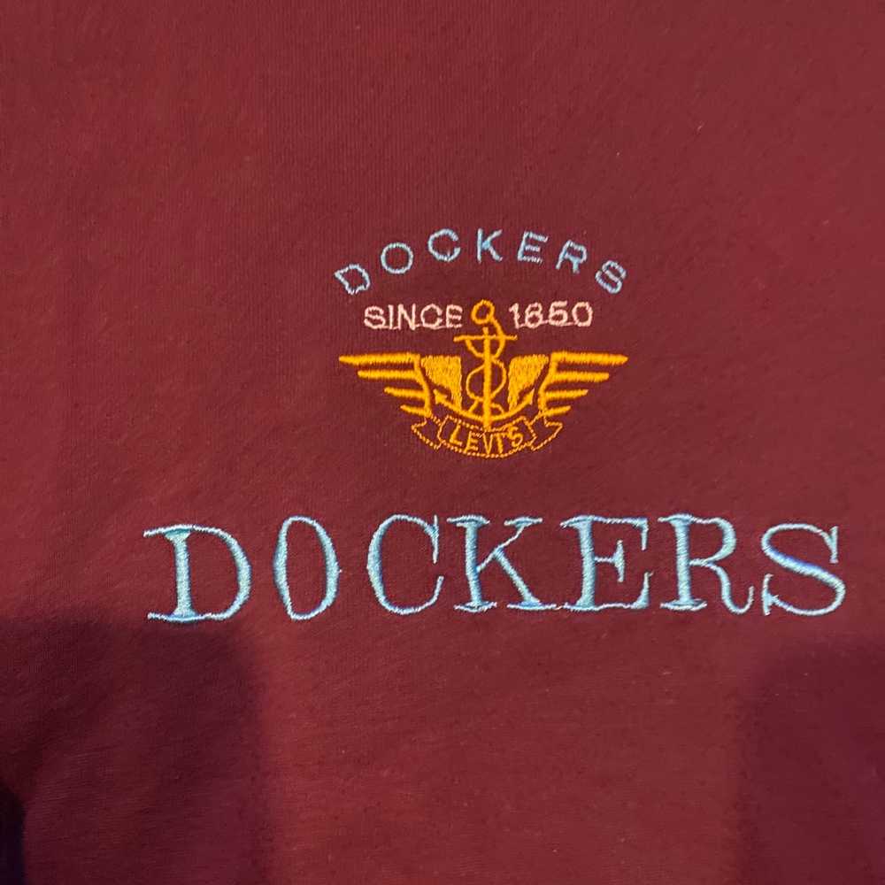 Vintage Hanes Dockers Embroidered Crewneck - image 4
