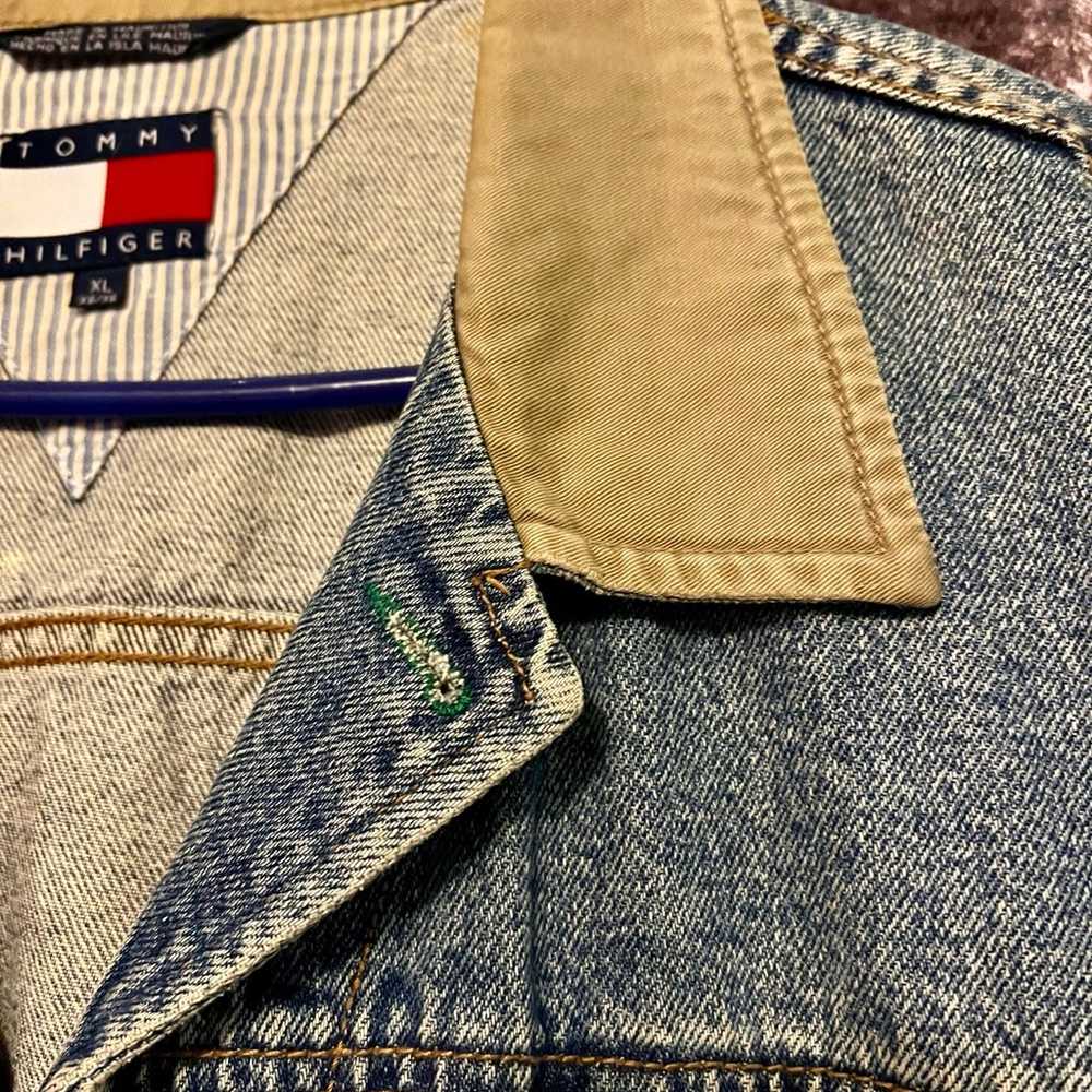 Cool vintage Tommy Hilfiger Jean jacket - image 5