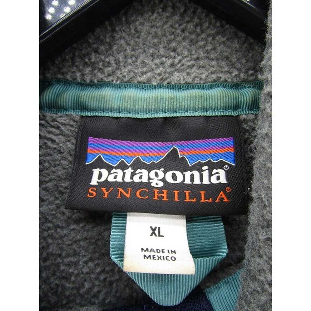 VINTAGE Patagonia Jacket XL Synchilla Fleece Wind… - image 9