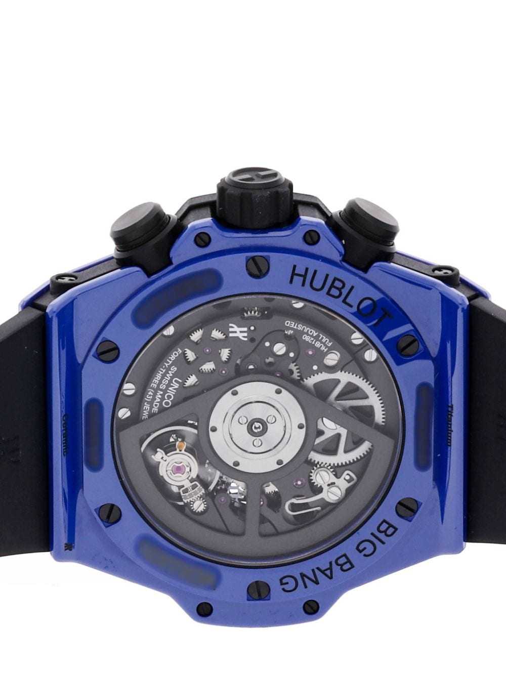 Hublot pre-owned Big Bang Unico Blue Magic 42mm - image 4