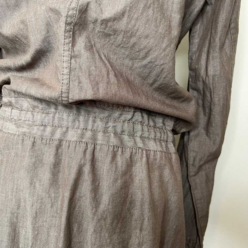 Boden Womens Dress Brown Half Button - image 10