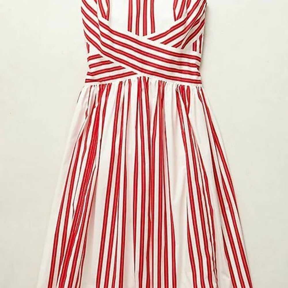 Anthropologie Rare Archival Anniversary Red Strip… - image 4