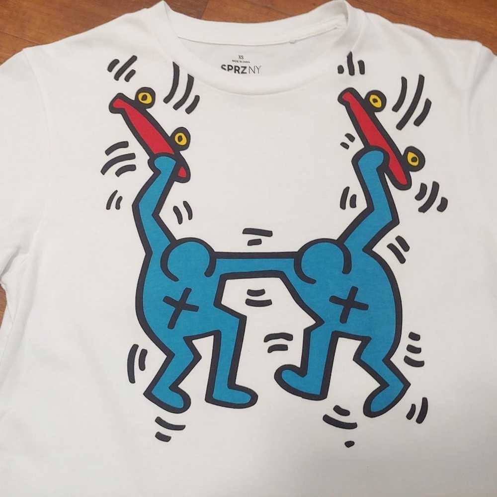 Mens or Unisex Uniqlo x Keith Haring T-Shirt XS - image 2
